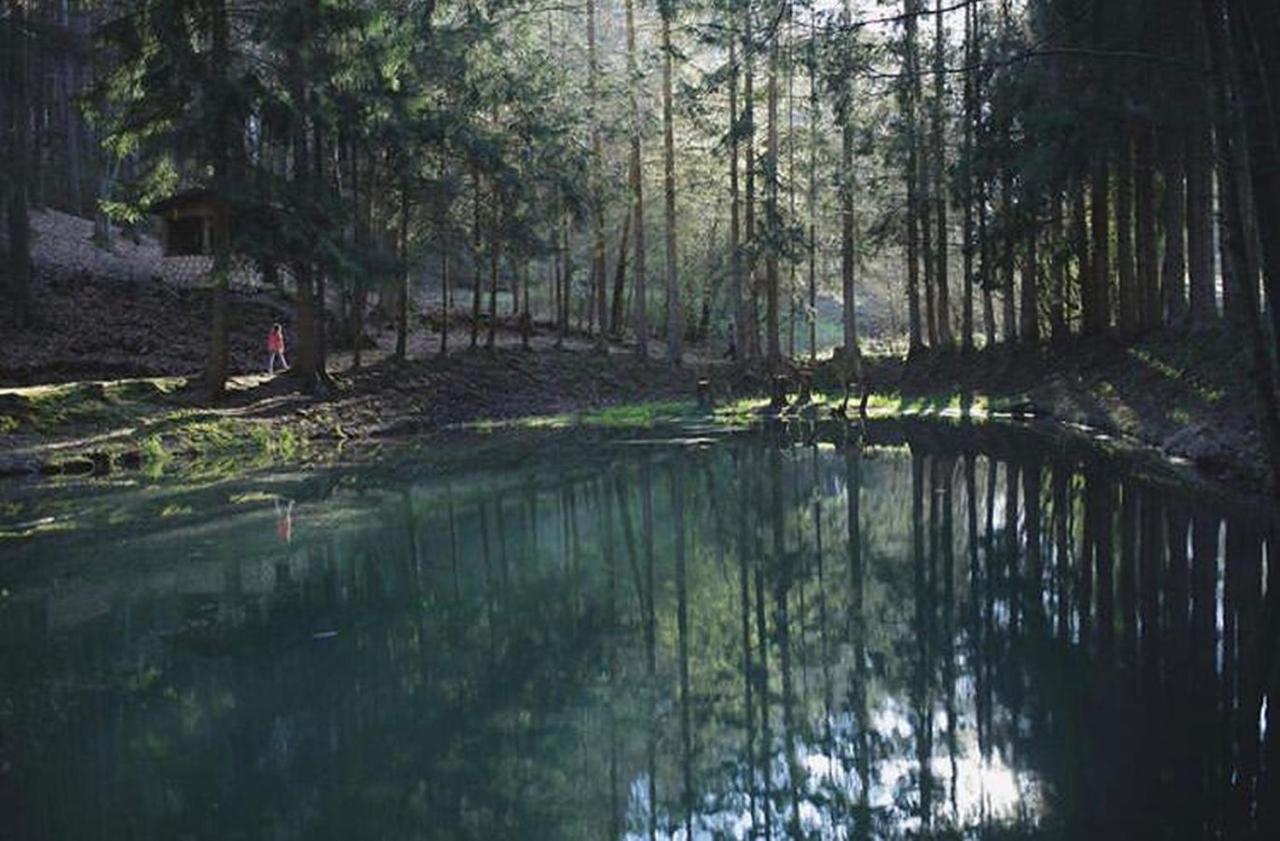 Ferienhaus "Schmetterling" Am See Im Bergland เคียร์ชไฮม์ ภายนอก รูปภาพ